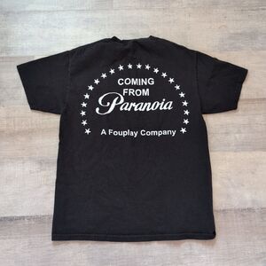 Foulplay Company Foul Play Paranoia T-Shirt, size US L Black